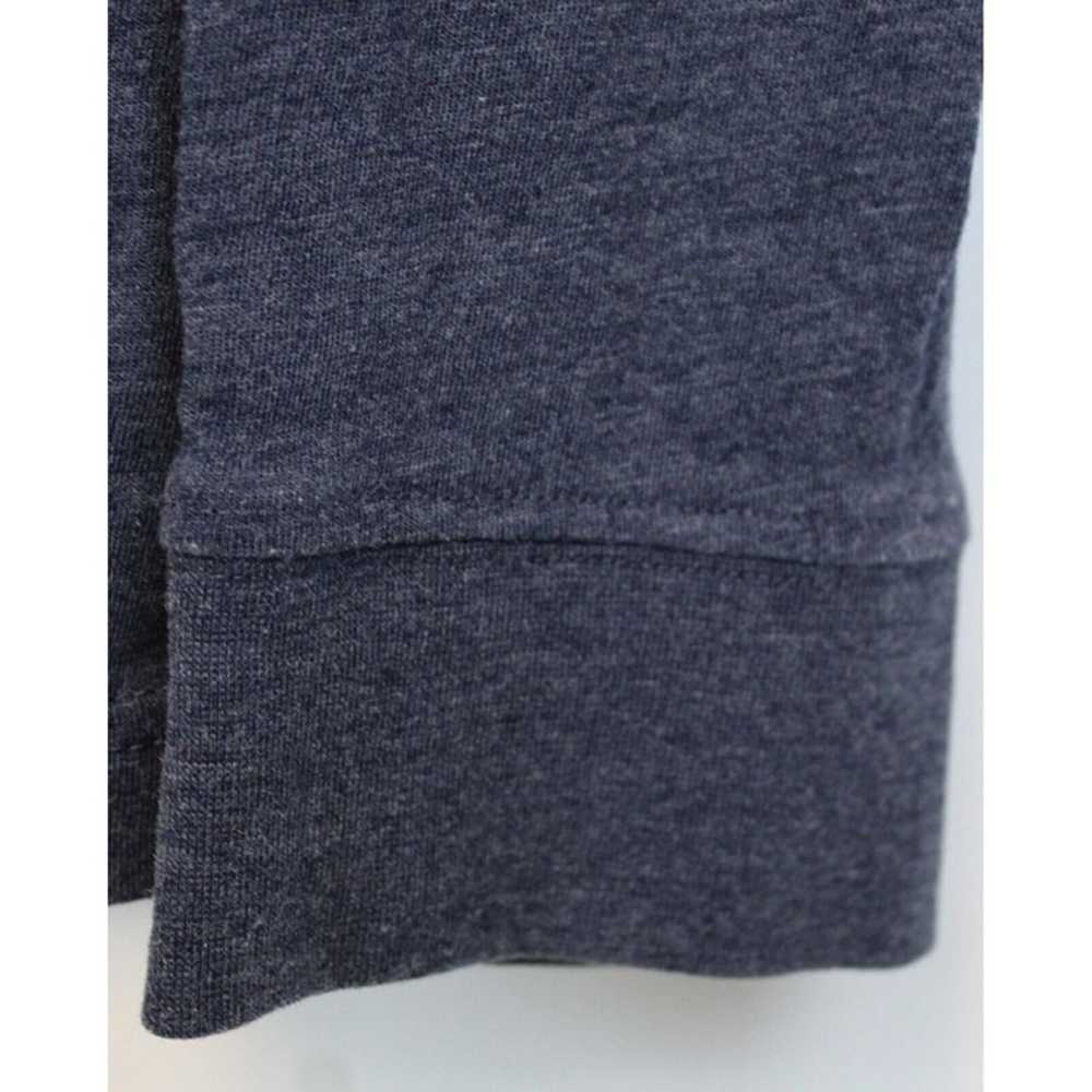 Hurley Grey Long Sleeved Shirt sz M Henley Double… - image 4