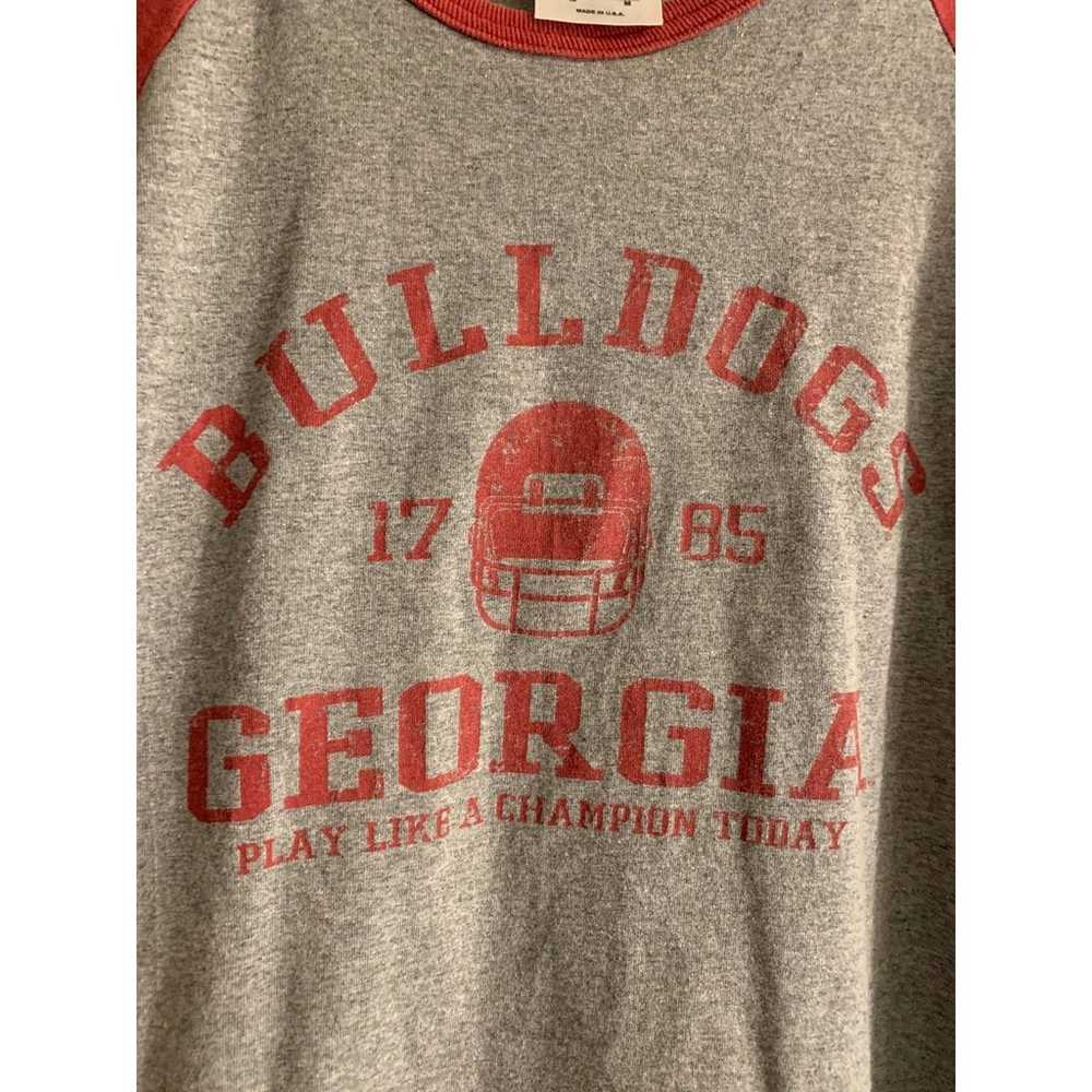 Adidas Georgia Bulldog baseball tshirt. Size M. E… - image 2