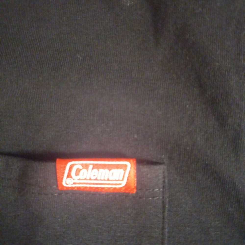 Coleman T-Shirt Short Sleeve Shirt Black Pocket M… - image 3