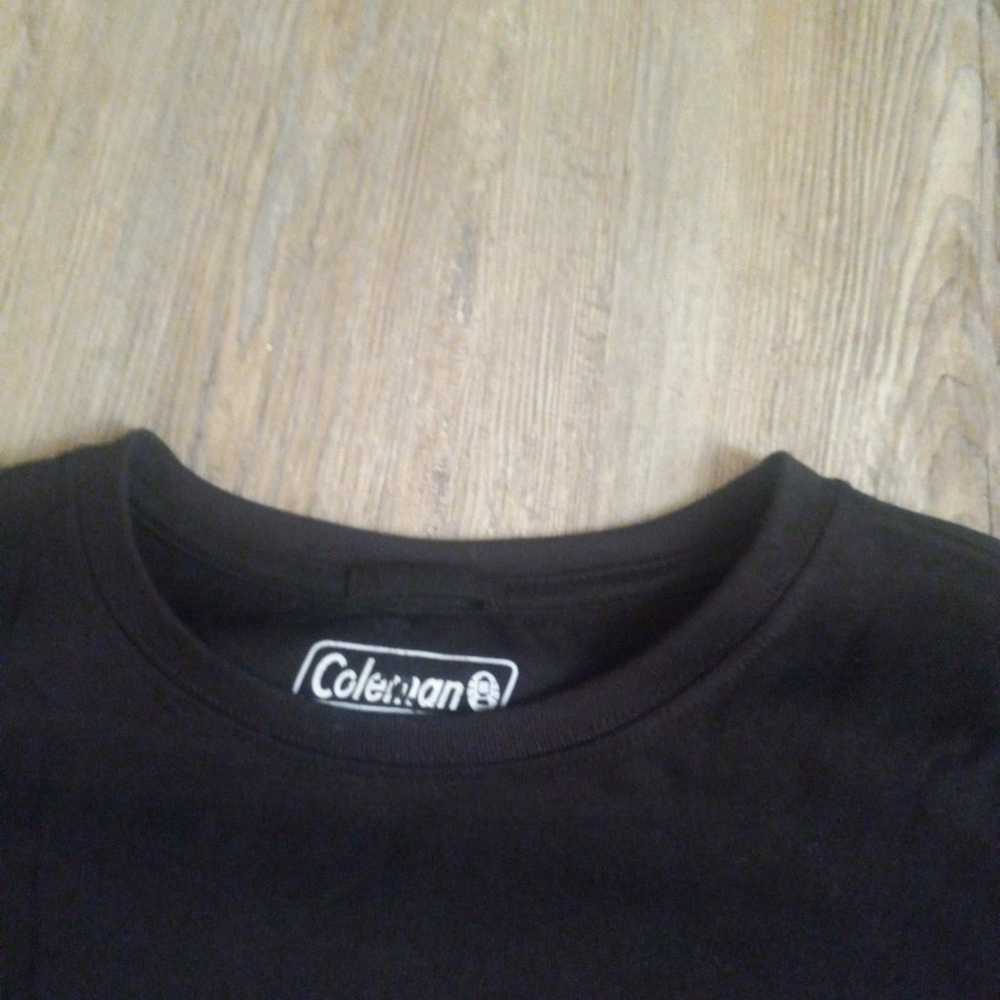 Coleman T-Shirt Short Sleeve Shirt Black Pocket M… - image 4