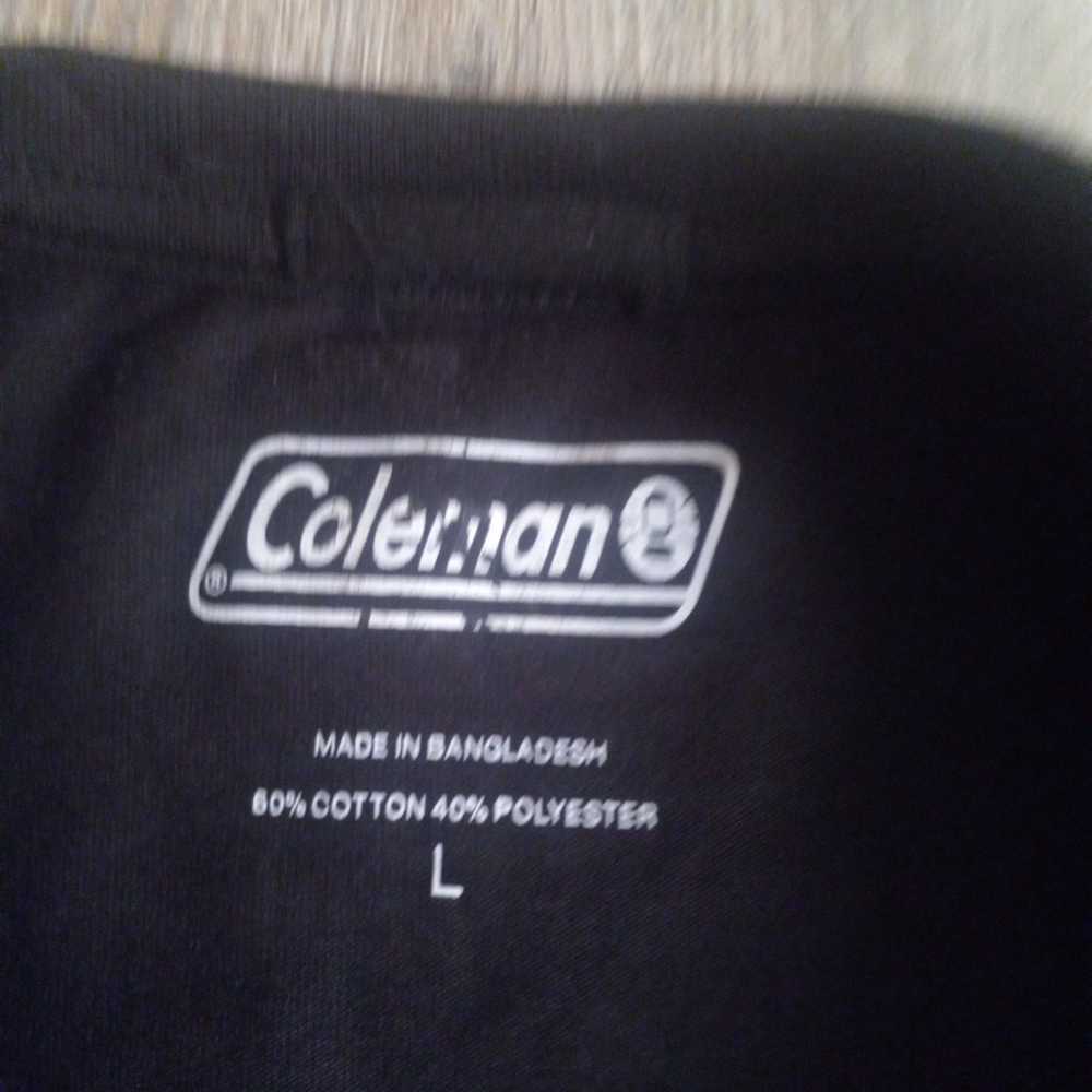 Coleman T-Shirt Short Sleeve Shirt Black Pocket M… - image 5