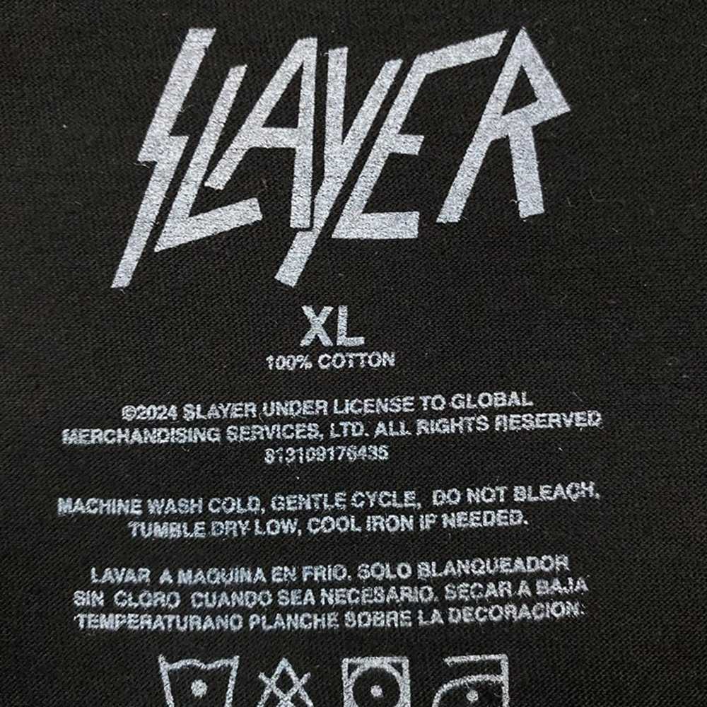 Slayer Reign in Blood Thrash Metal Band Tee XL - image 4