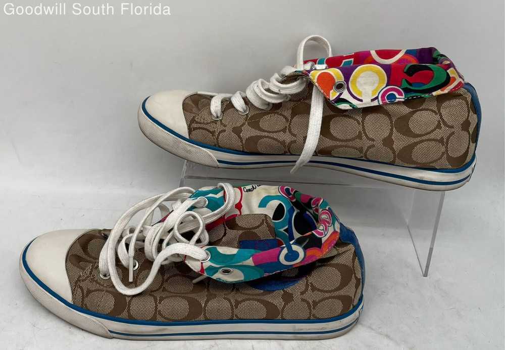 Coach Womens Sneakers Multicolor Size 11B - image 1