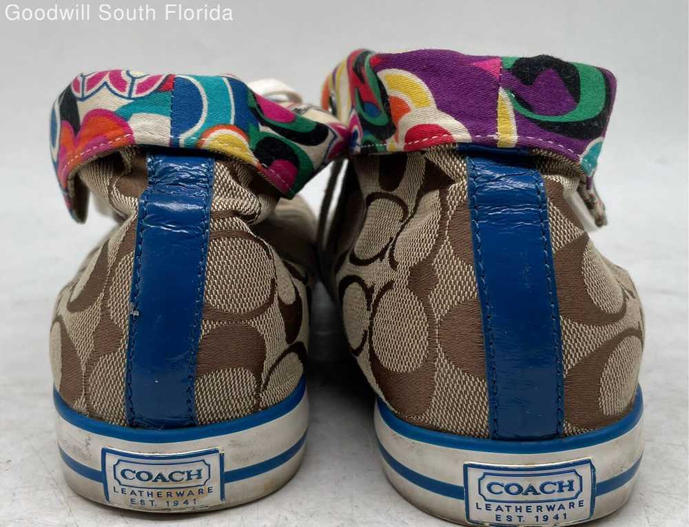 Coach Womens Sneakers Multicolor Size 11B - image 5