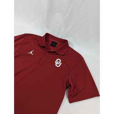 Oklahoma Sooners Air Jordan Shirt Small Red Univer