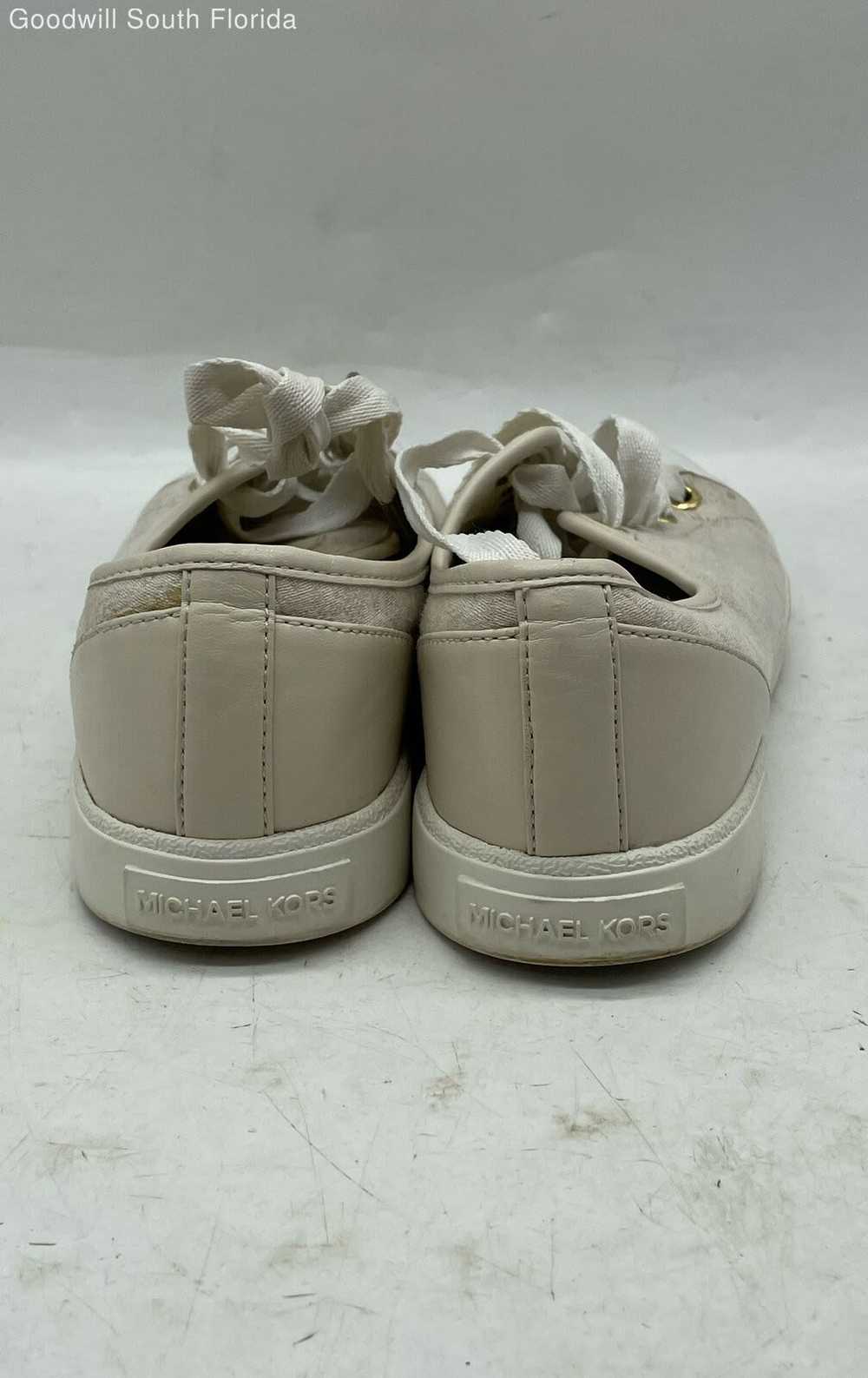 Michael Kors Womens White Shoes Size 5M - image 4