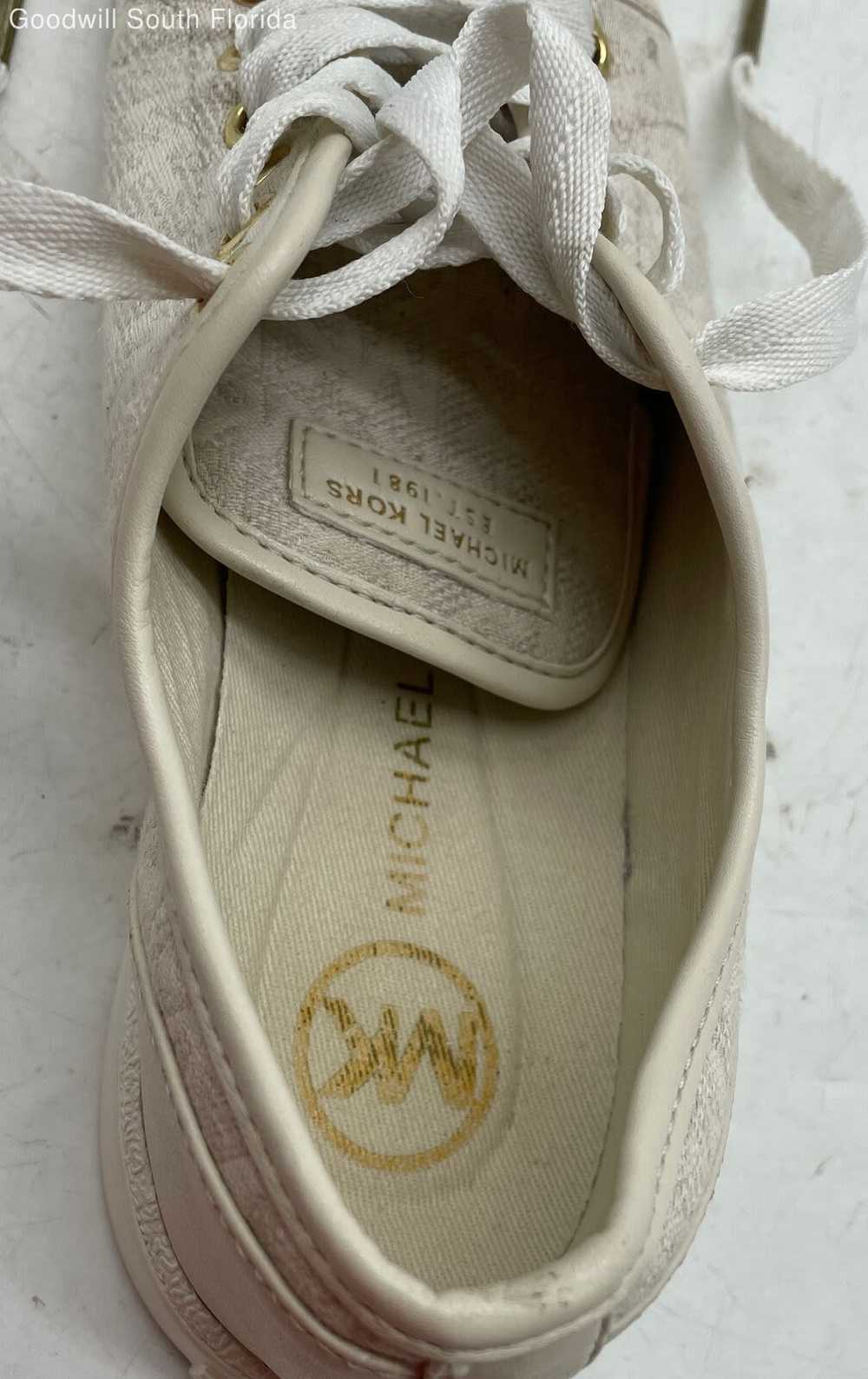 Michael Kors Womens White Shoes Size 5M - image 6