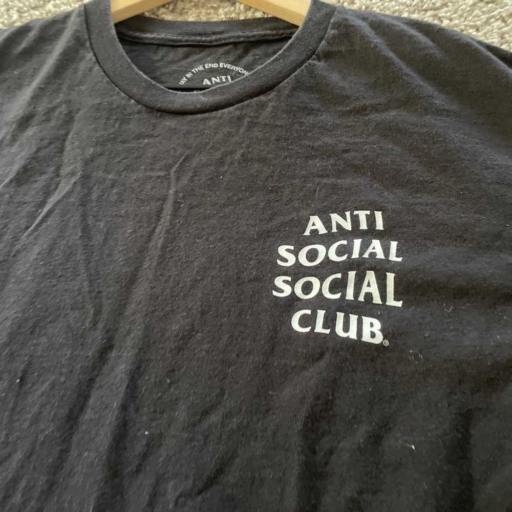 anti social social club t-shirt - image 2