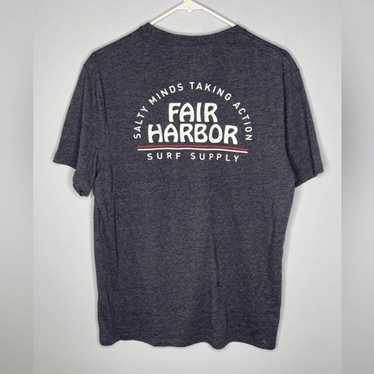 Mens Fair Harbor Medium T Shirt Men’s Solid Grey s