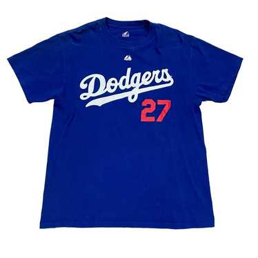 Majestic LA Dodgers 27 Matt Kemp T Shirt Men's M - image 1