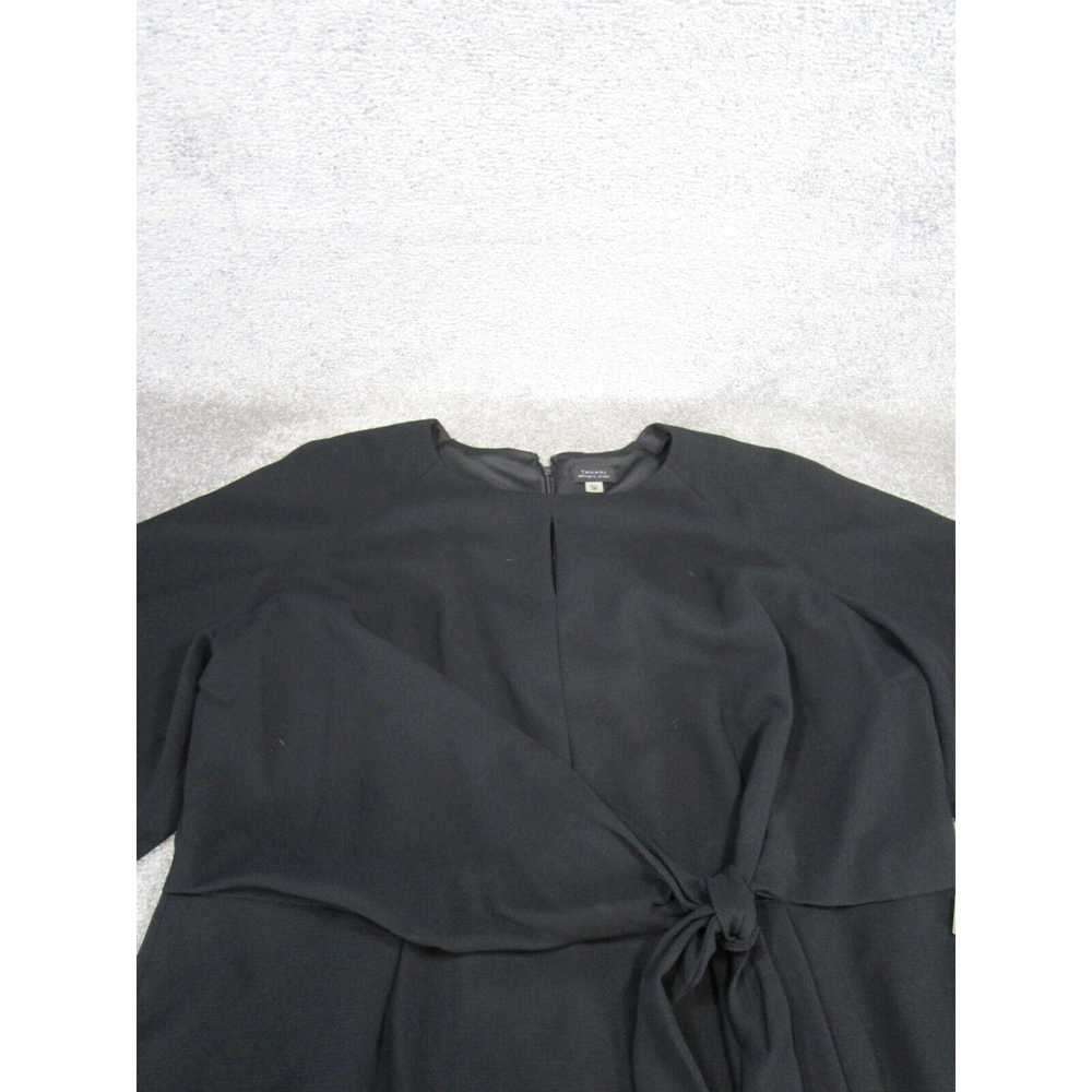 Vintage Tahari Shift Dress Womens 24W Plus Black … - image 2