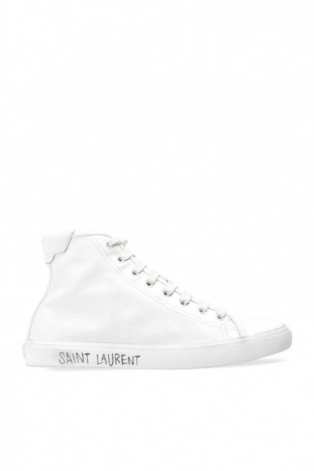 Saint Laurent Paris oc11z10524 Hi Top Sneakers in… - image 1