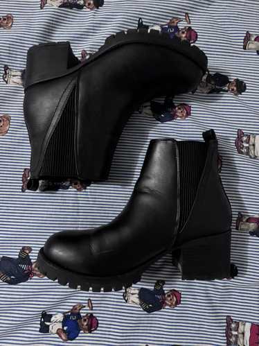 Vintage Chelsea Style Platform Heel Mia Boots