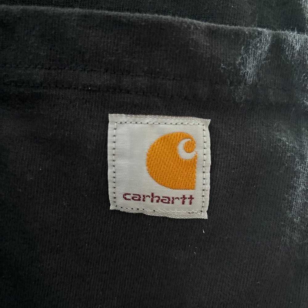 Black Carhartt tee shirt - image 4