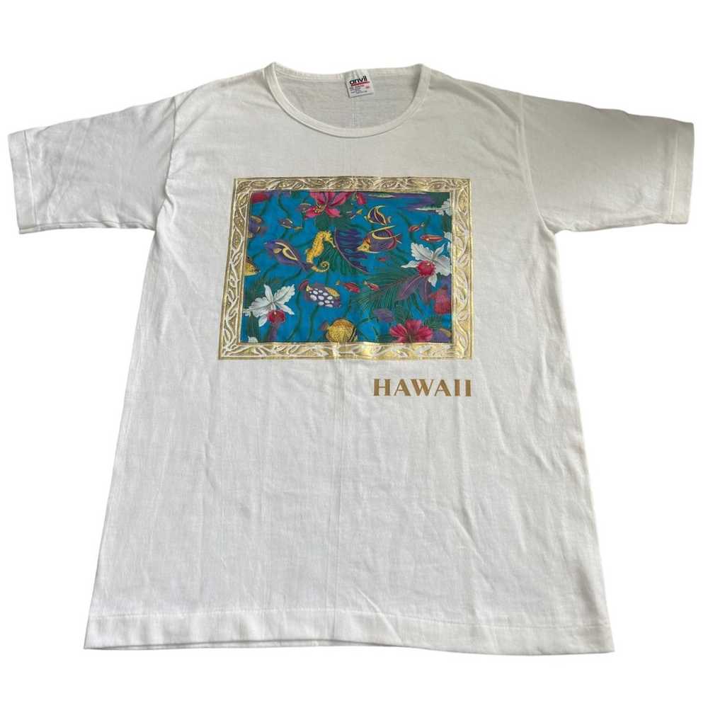 Vintage Hawaii Shirt Single Stitch Made in USA Si… - image 1