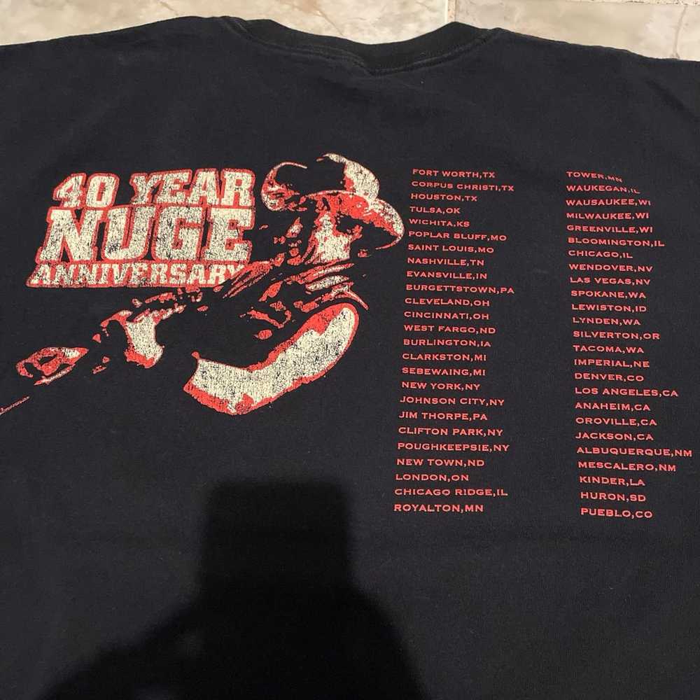 Vintage 2006 Ted Nugent Unleash The Beast Tour Bl… - image 6