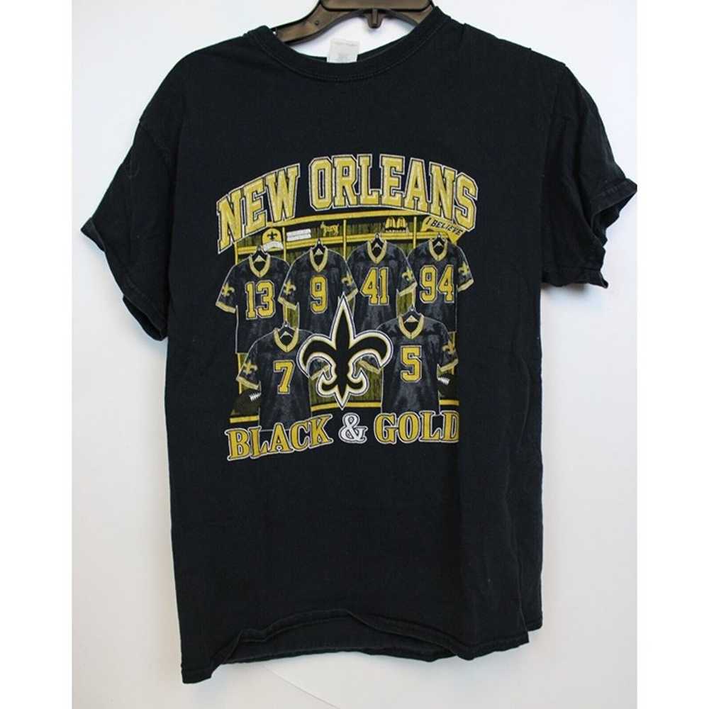 Gildan New Orleans Saints Graphic T-Shirt sz M Un… - image 1