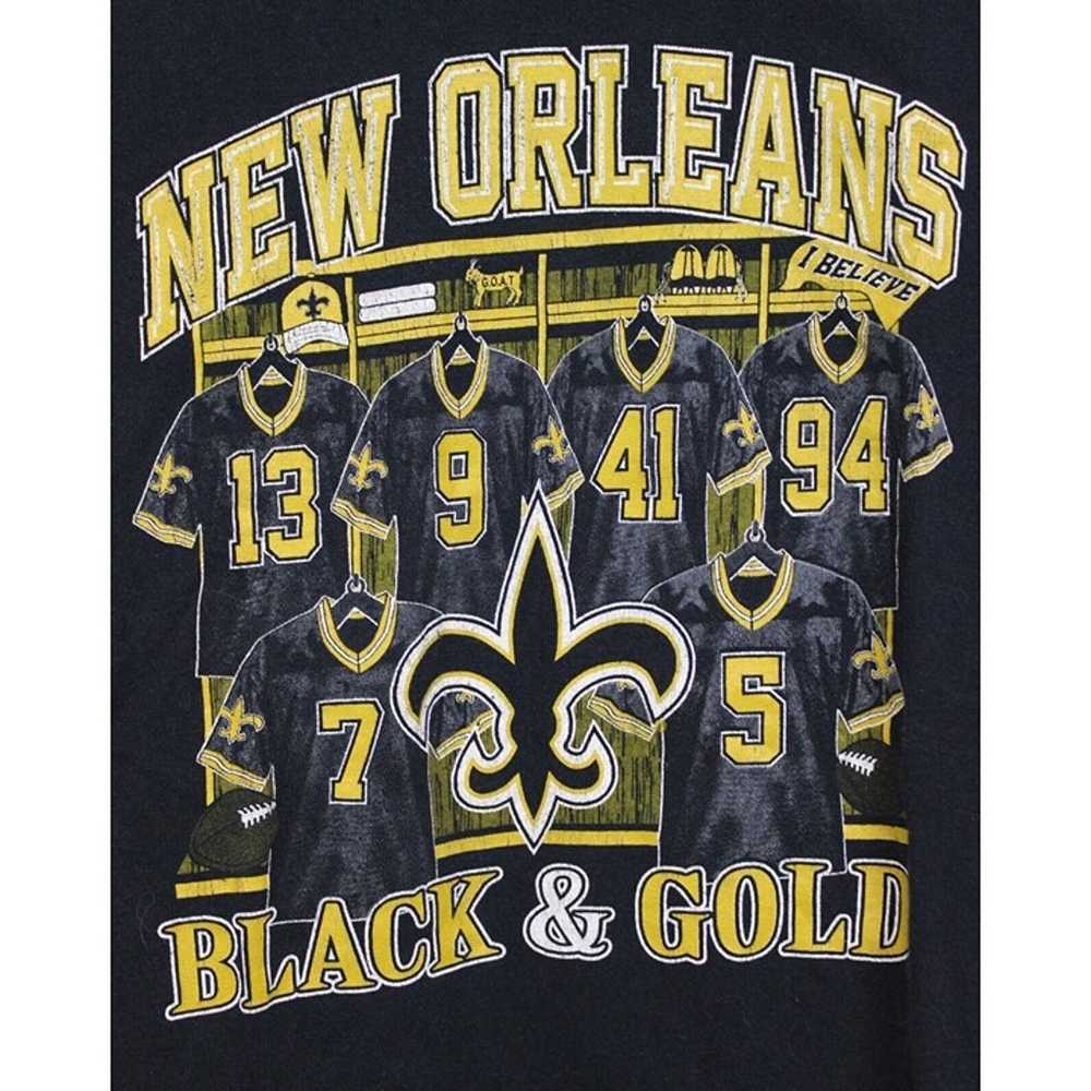 Gildan New Orleans Saints Graphic T-Shirt sz M Un… - image 2