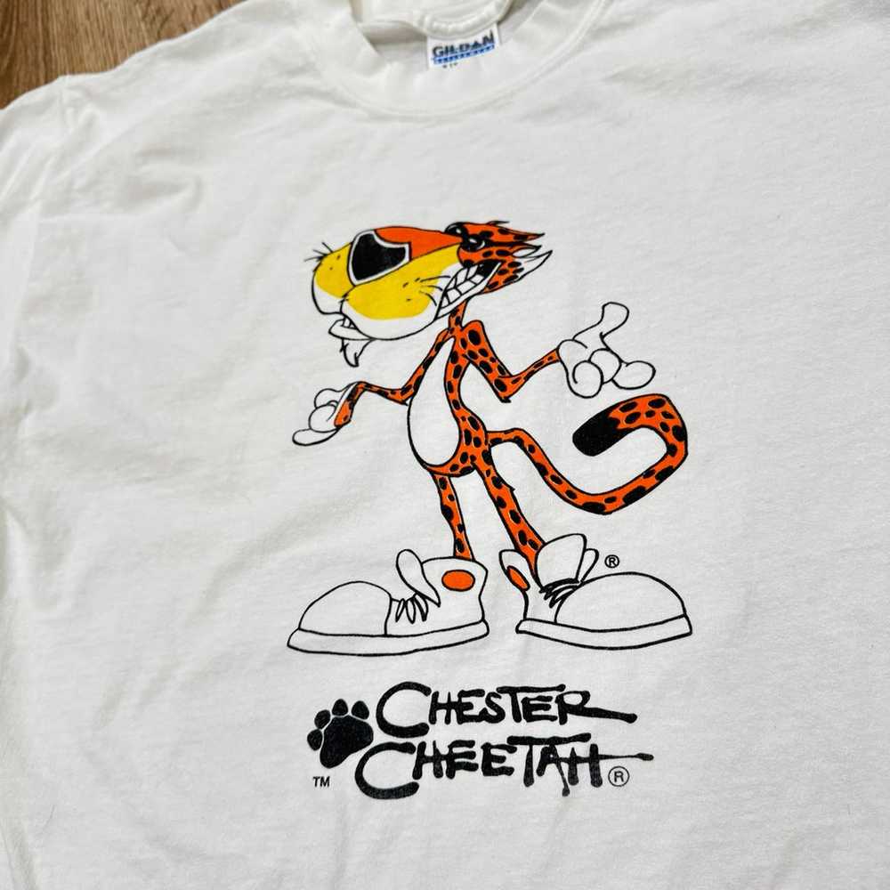 Vintage Y2K Chester Cheetah Cheetos Cartoon Graph… - image 2