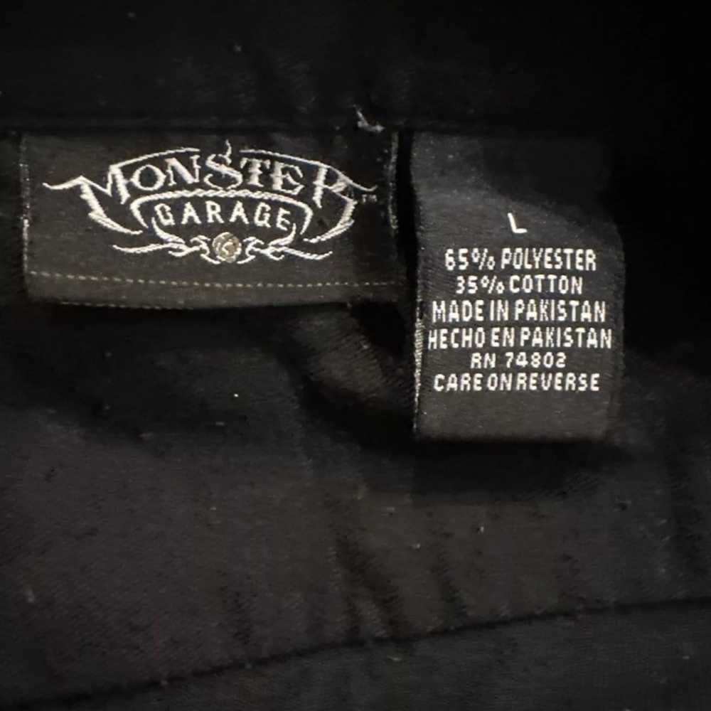 Monster Garage 2004 Vintage Discovery Store T Shi… - image 3