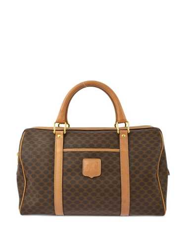 Céline Pre-Owned 1990-2000s Macadam-pattern handb… - image 1