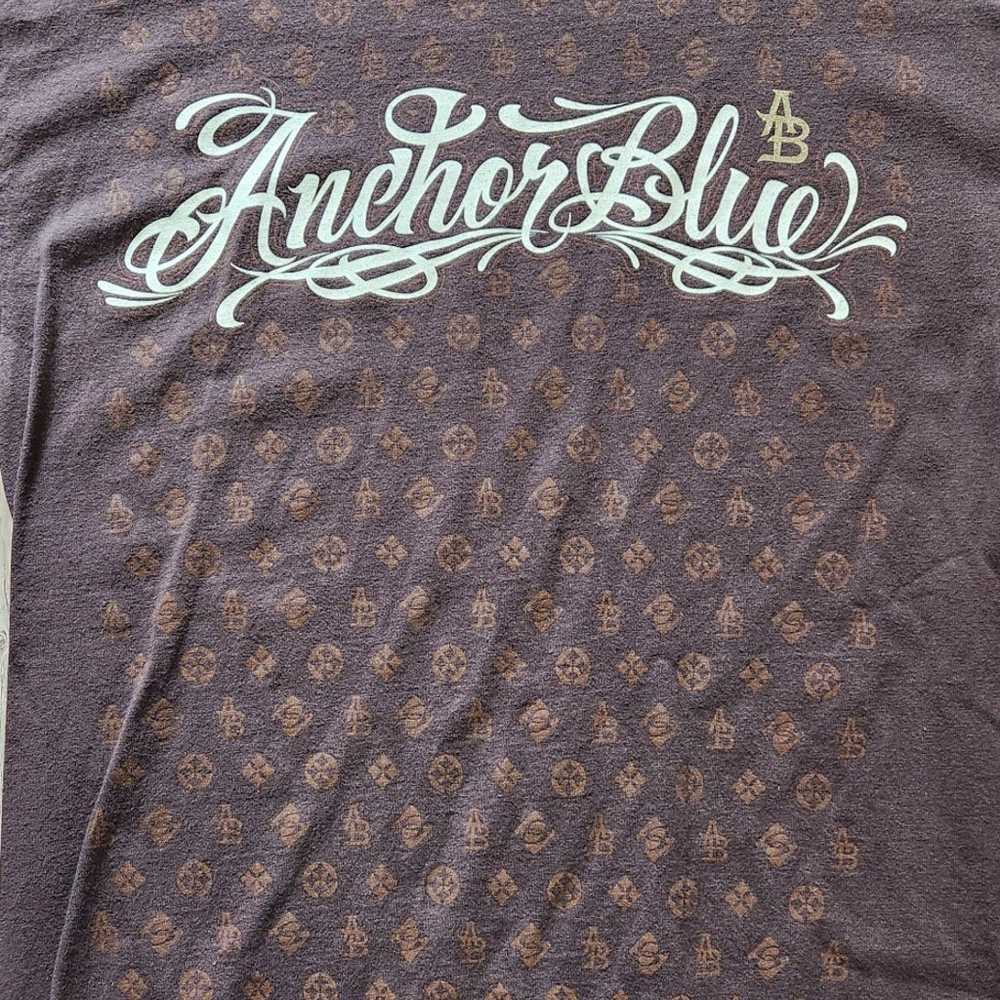 Anchor Blue Y2K Vintage T-shirt size Large - image 2