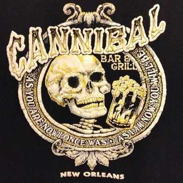 Cannibal Bar T Shirt, New Orleans, XL