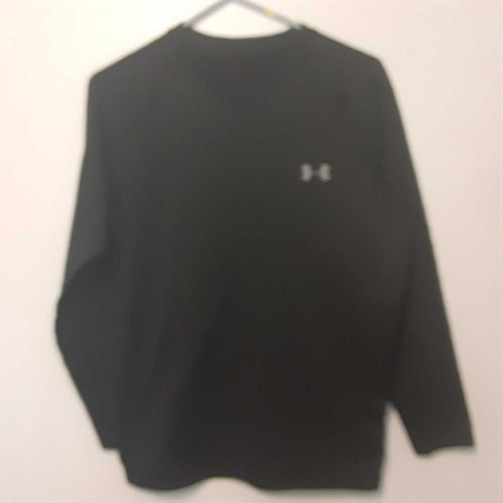 Under Armour Shirt Mens Medium Black Coldgear Bas… - image 1