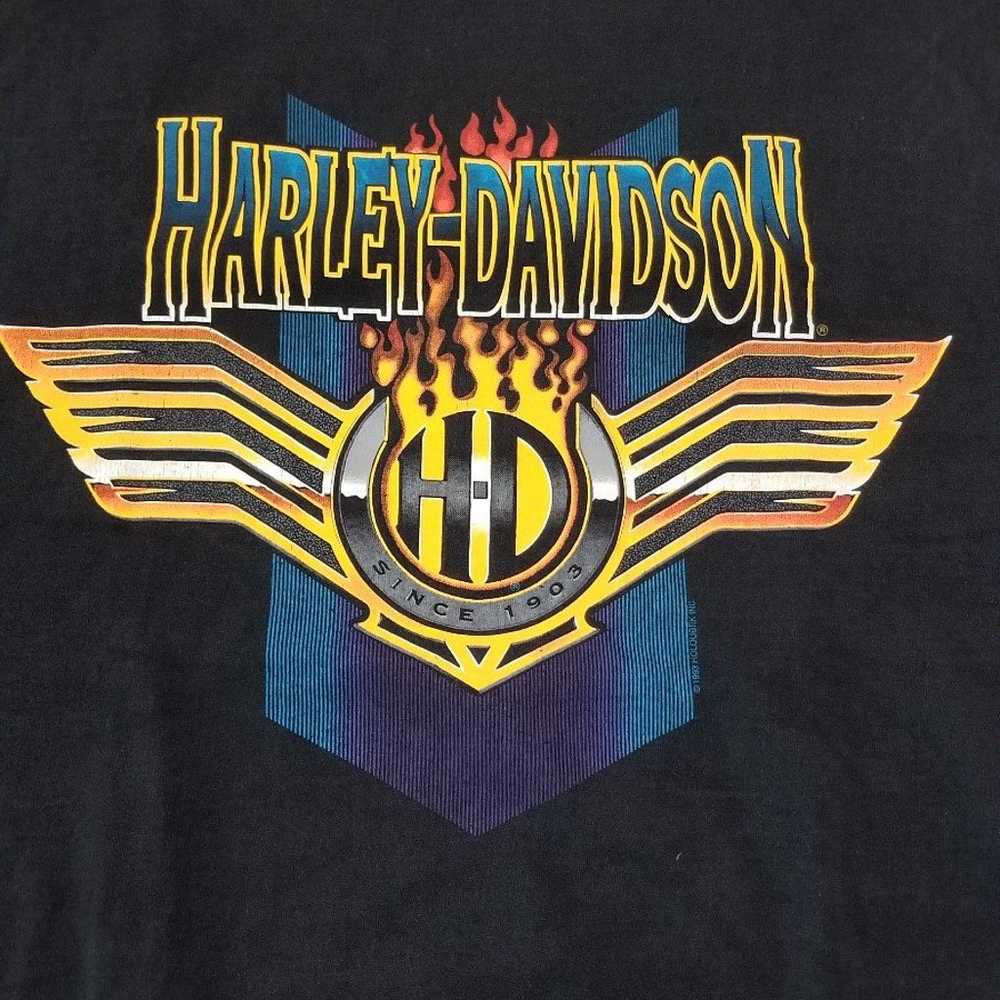 Vintage 1993 Harley Davidson t-shirt - image 5
