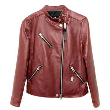Coach Leather biker jacket - image 1
