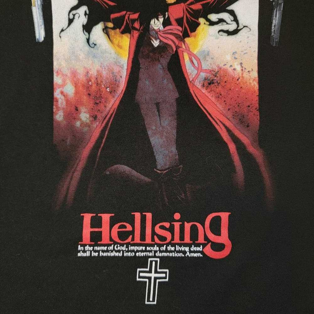 Vintage Hellsing Alucard Japan Anime Manga T-Shir… - image 2