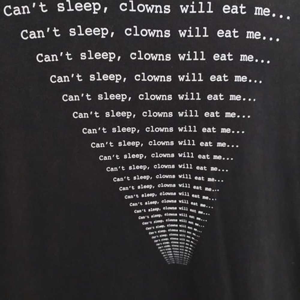 Vintage Can't Sleep Clowns will Eat Me T-Shirt Si… - image 2