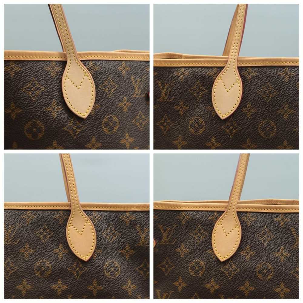 Louis Vuitton Neverfull leather handbag - image 10