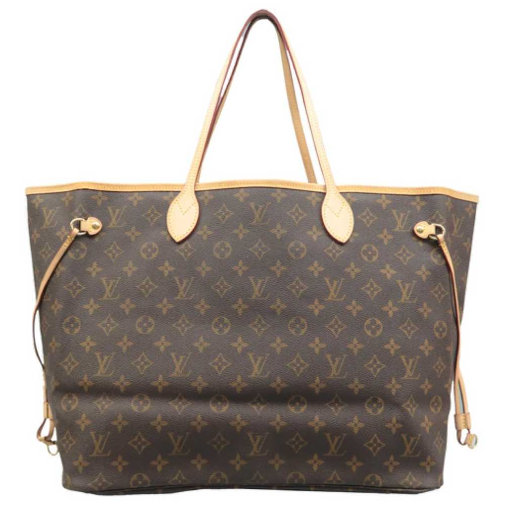 Louis Vuitton Neverfull leather handbag - image 1