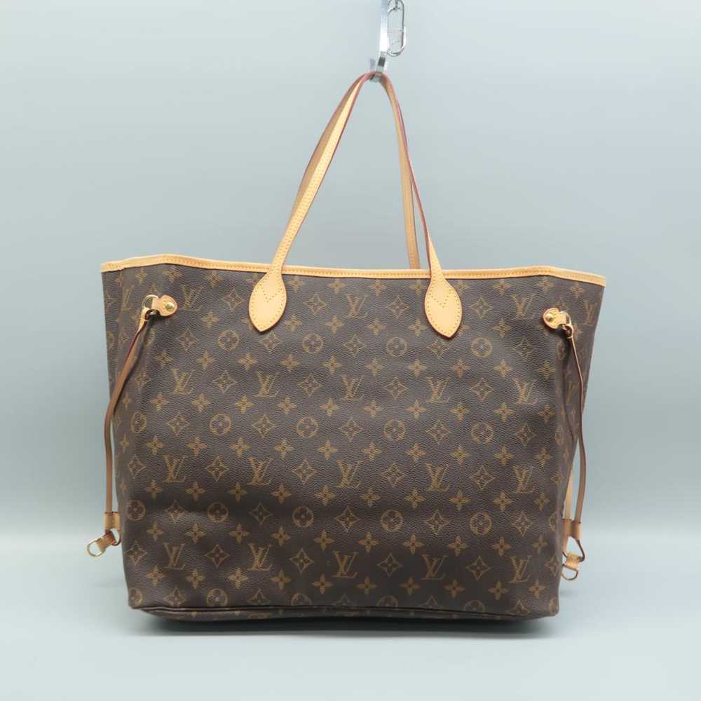 Louis Vuitton Neverfull leather handbag - image 4