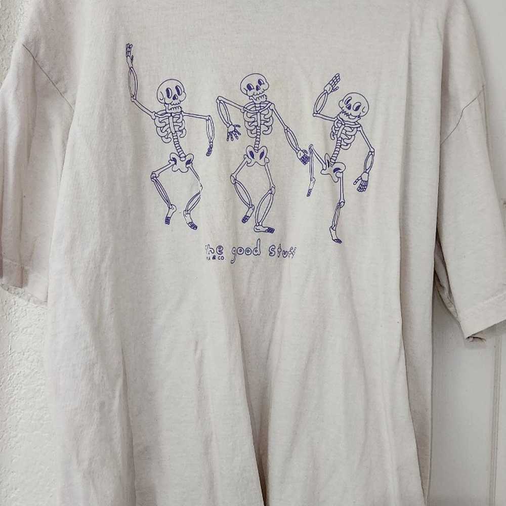 Ted Nivison Dancing Skeleton shirt - image 1