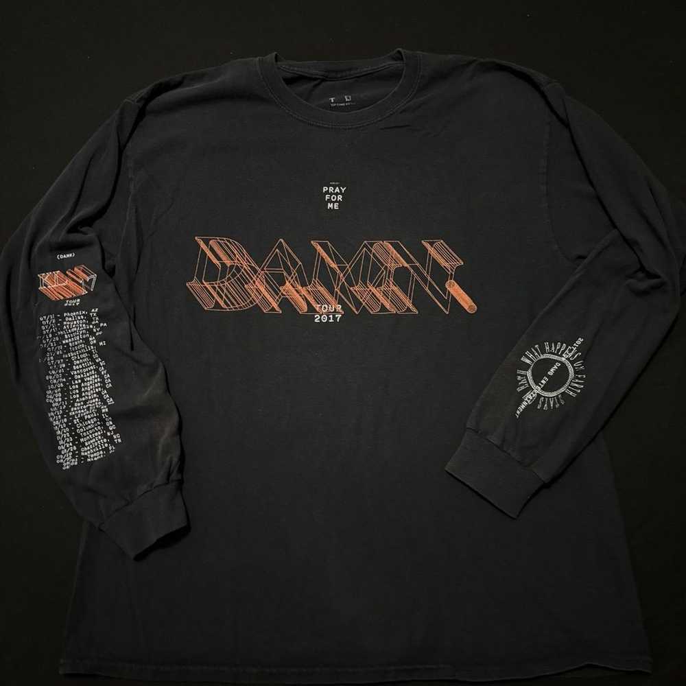 Kendrick Lamar 2017 DAMN Tour Long Sleeve - image 1