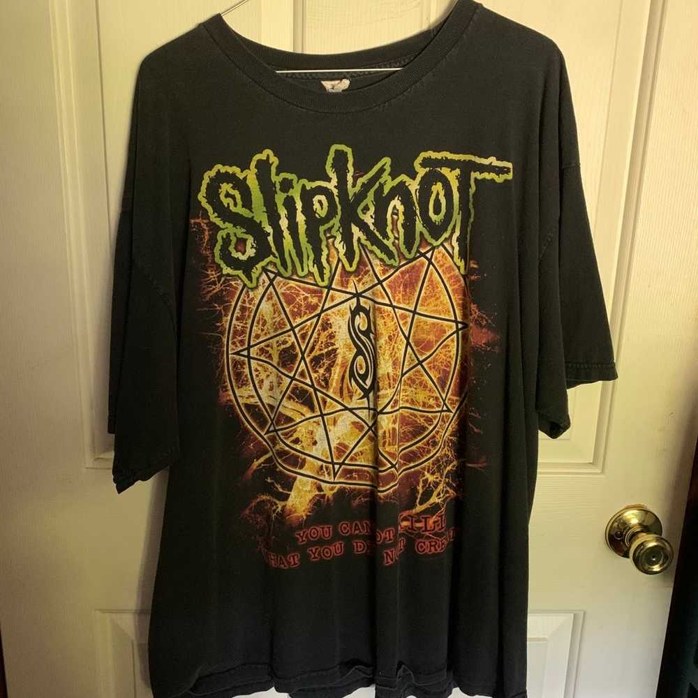 Actual vintage Slipknot shirt - image 1