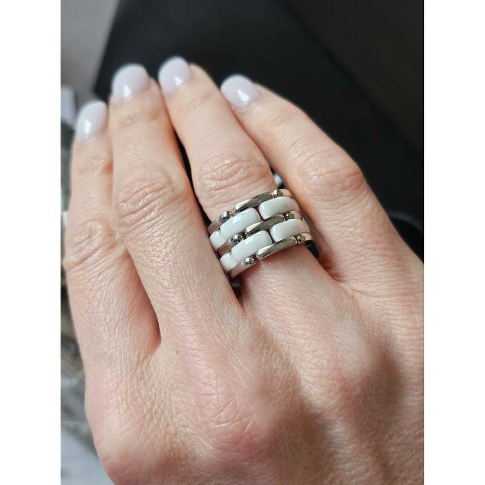 Chanel Ultra white gold ring - image 3