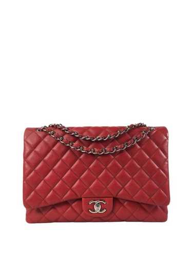 CHANEL Pre-Owned 2010-2011 Maxi Classic Caviar Dou