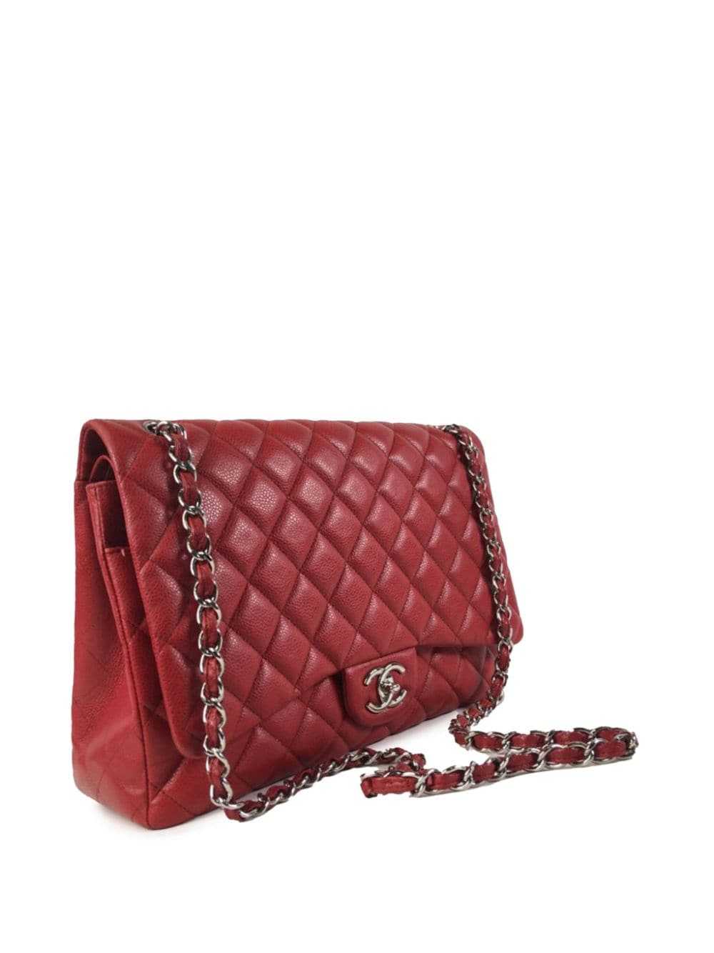 CHANEL Pre-Owned 2010-2011 Maxi Classic Caviar Do… - image 3