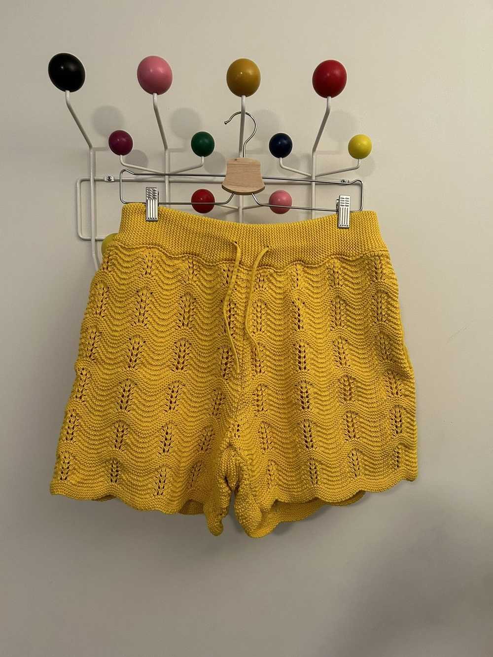 Casablanca Crochet Shorts - image 1