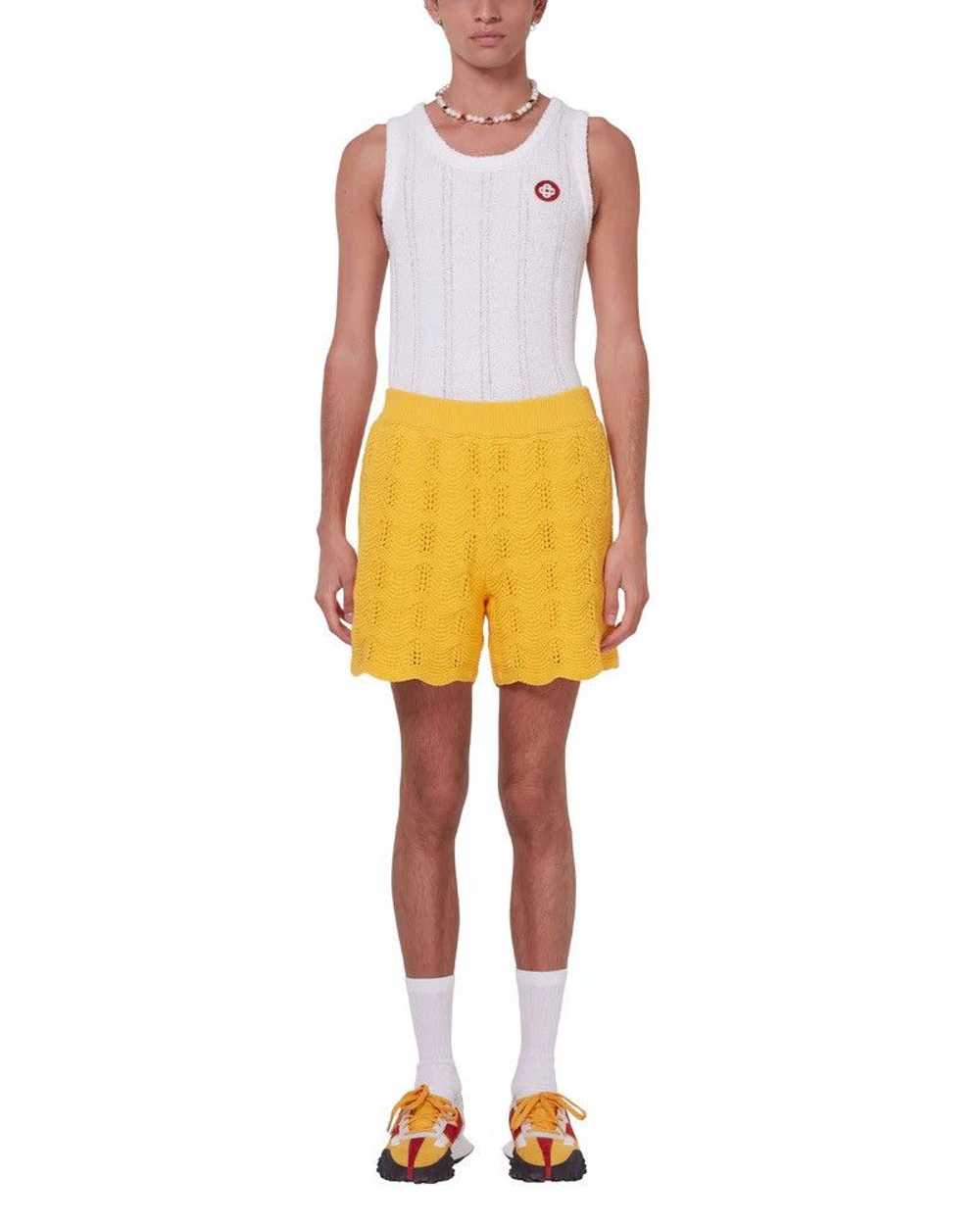 Casablanca Crochet Shorts - image 5