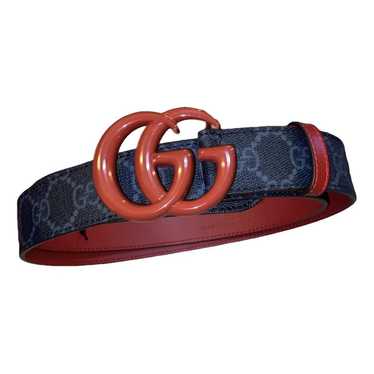 Gucci Gg Buckle leather belt - image 1