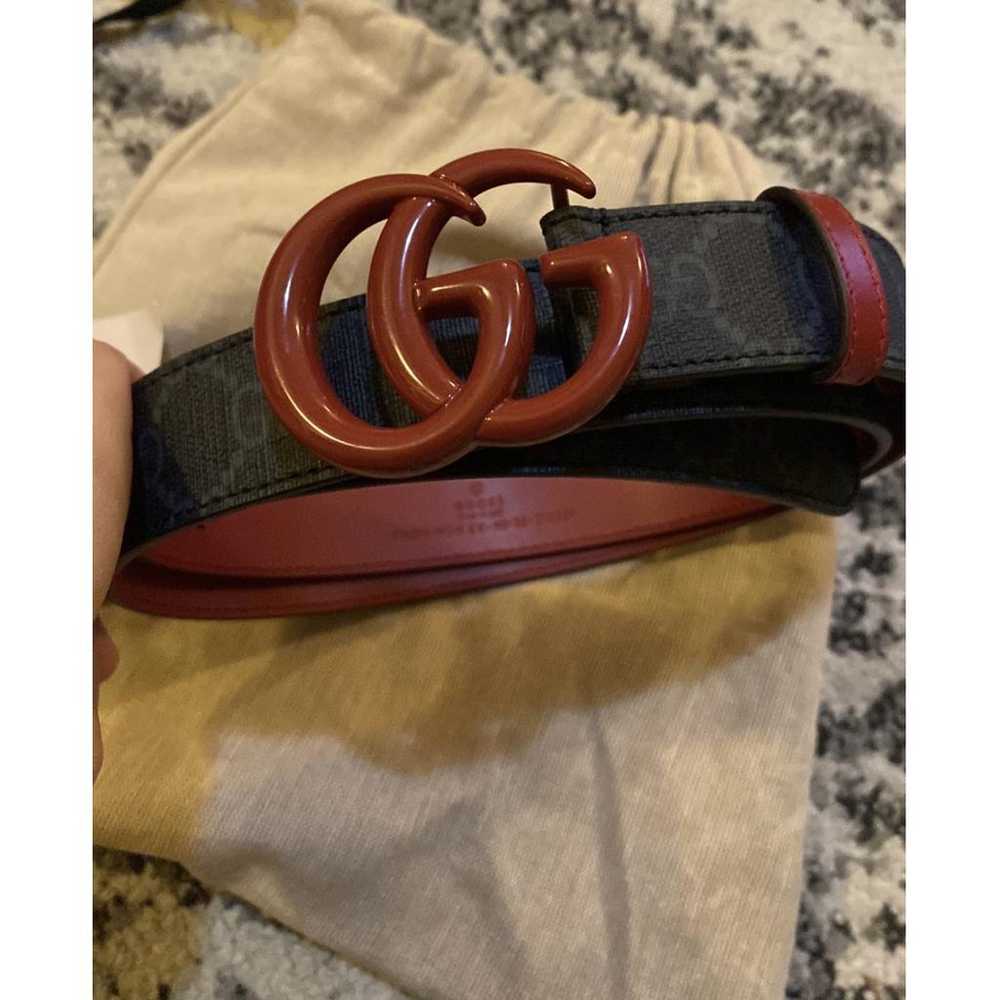 Gucci Gg Buckle leather belt - image 5