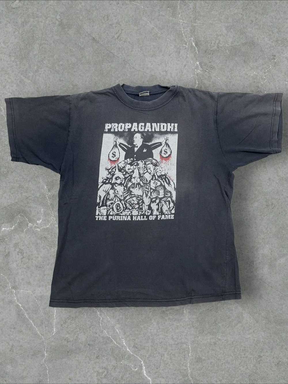 Band Tees × Vintage Vintage 90s Propagandhi The P… - image 1