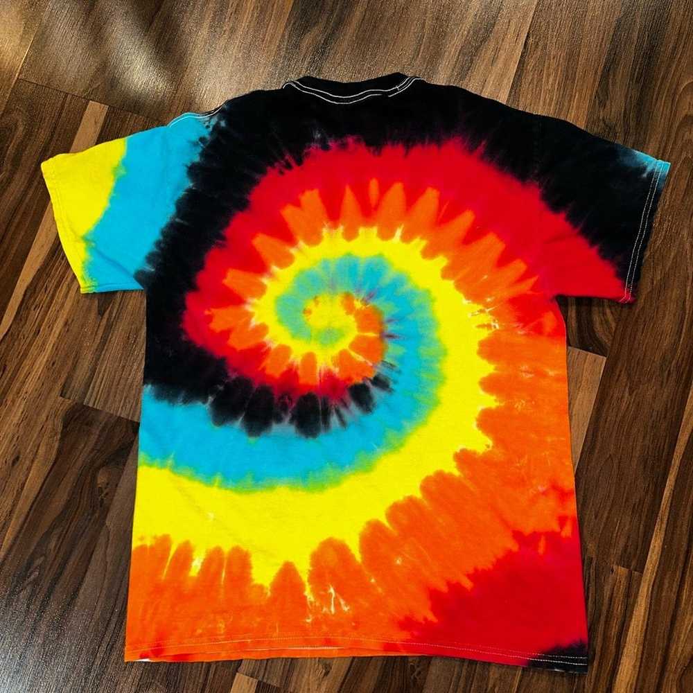 Vtg Y2K Early Vampire Weekend Band Tie Dye Concer… - image 4