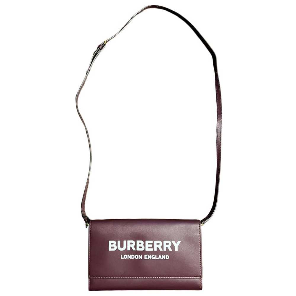 Burberry Leather crossbody bag - image 1