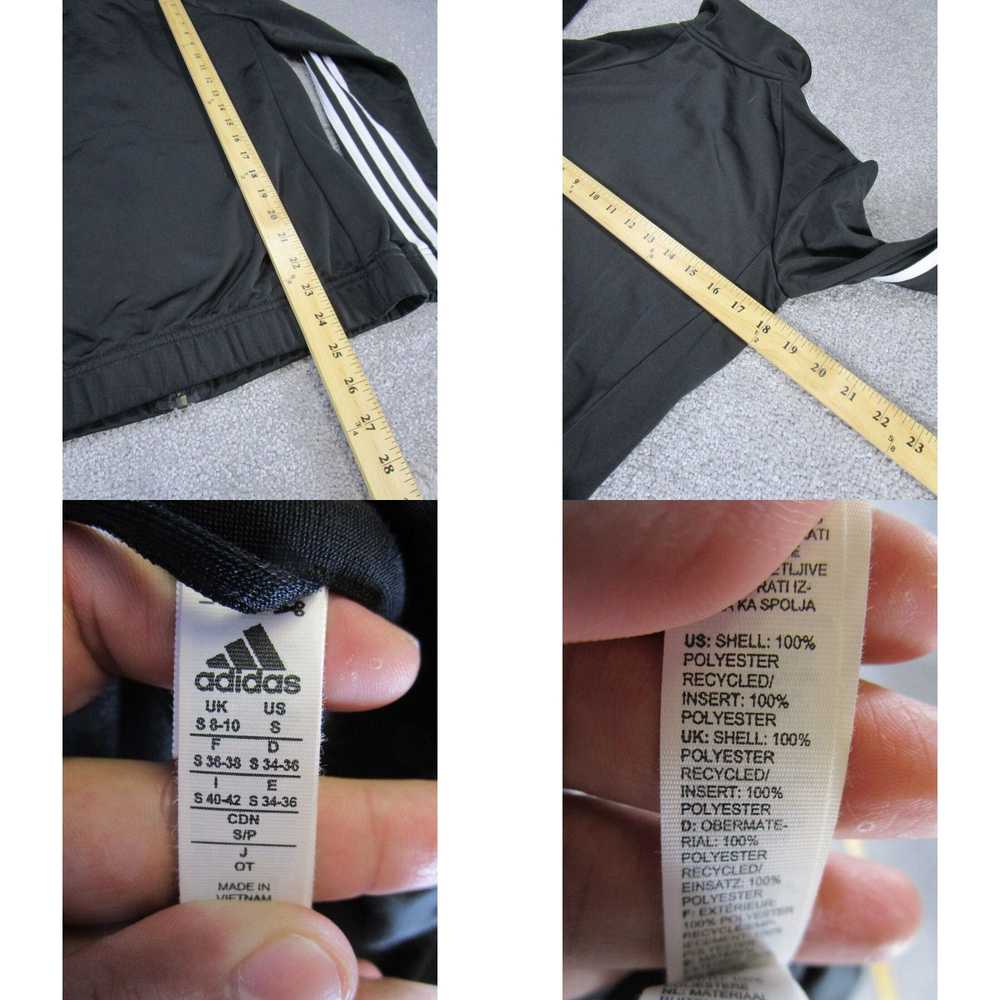 Adidas Adidas Jacket Womens Small Black Track Jac… - image 4