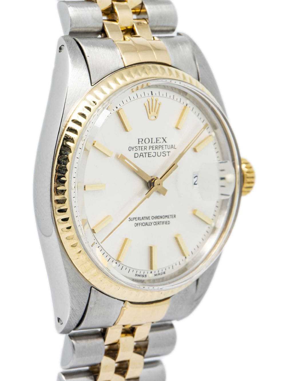 Rolex pre-owned Datejust 36mm - White - image 4